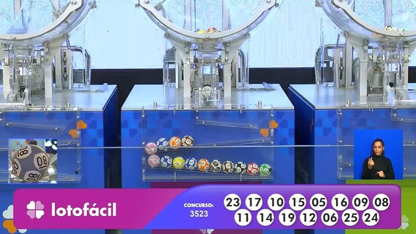 Números da Lotofácil 3523
