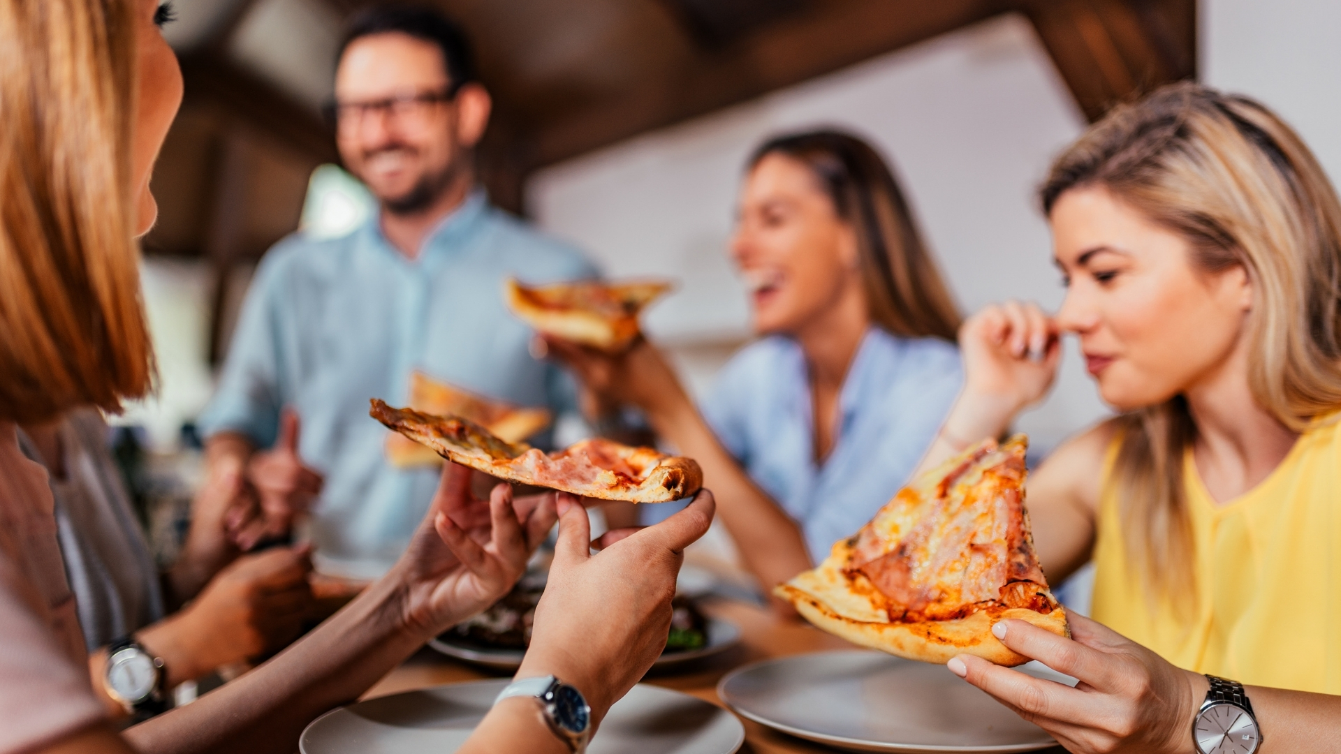 E tudo acaba em pizza