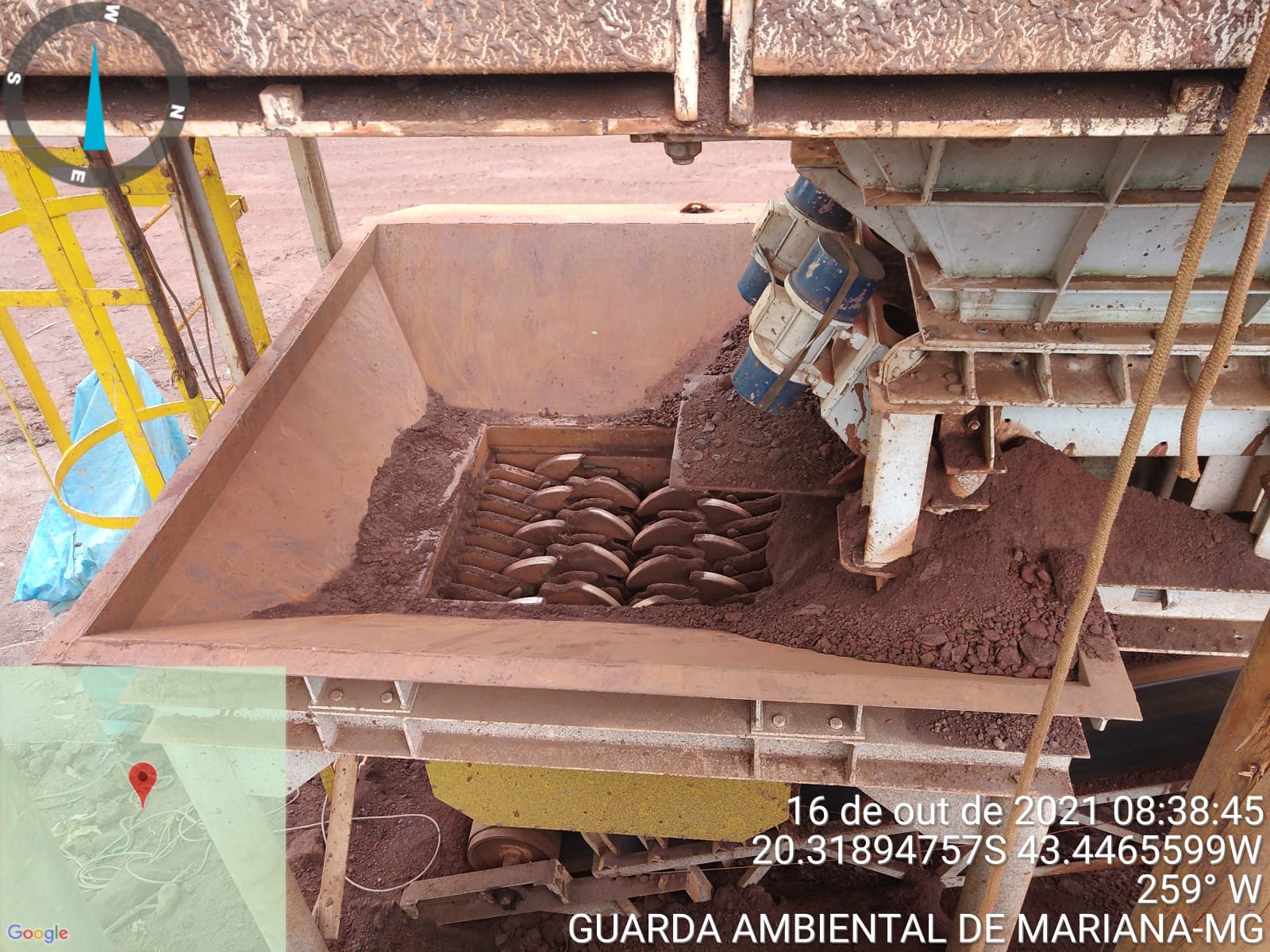 Dono de empresa é preso em flagrante por mineração clandestina, em Mariana