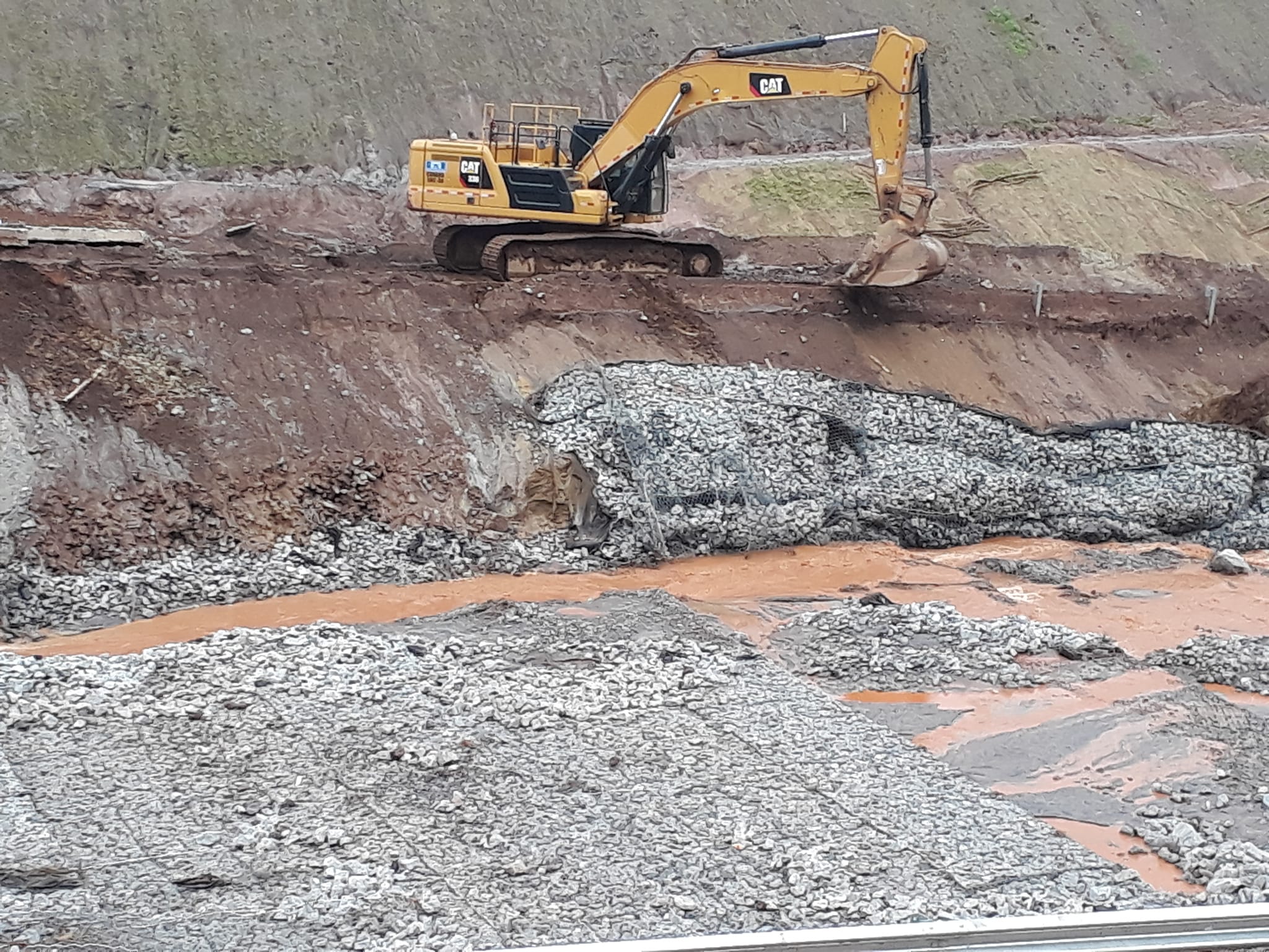 Defesa Civil de Ouro Preto faz vistoria nas obras na Barragem Doutor, em Antônio Pereira