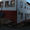 Reforma em casarão interdita trânsito por uma semana, no largo do Rosário, em Ouro Preto