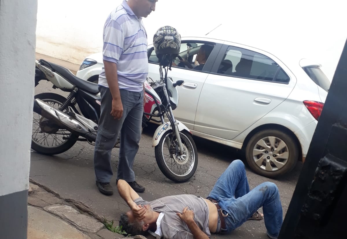 Vereador de Ouro Preto, Wanderley Kuruzu, sofre acidente de moto