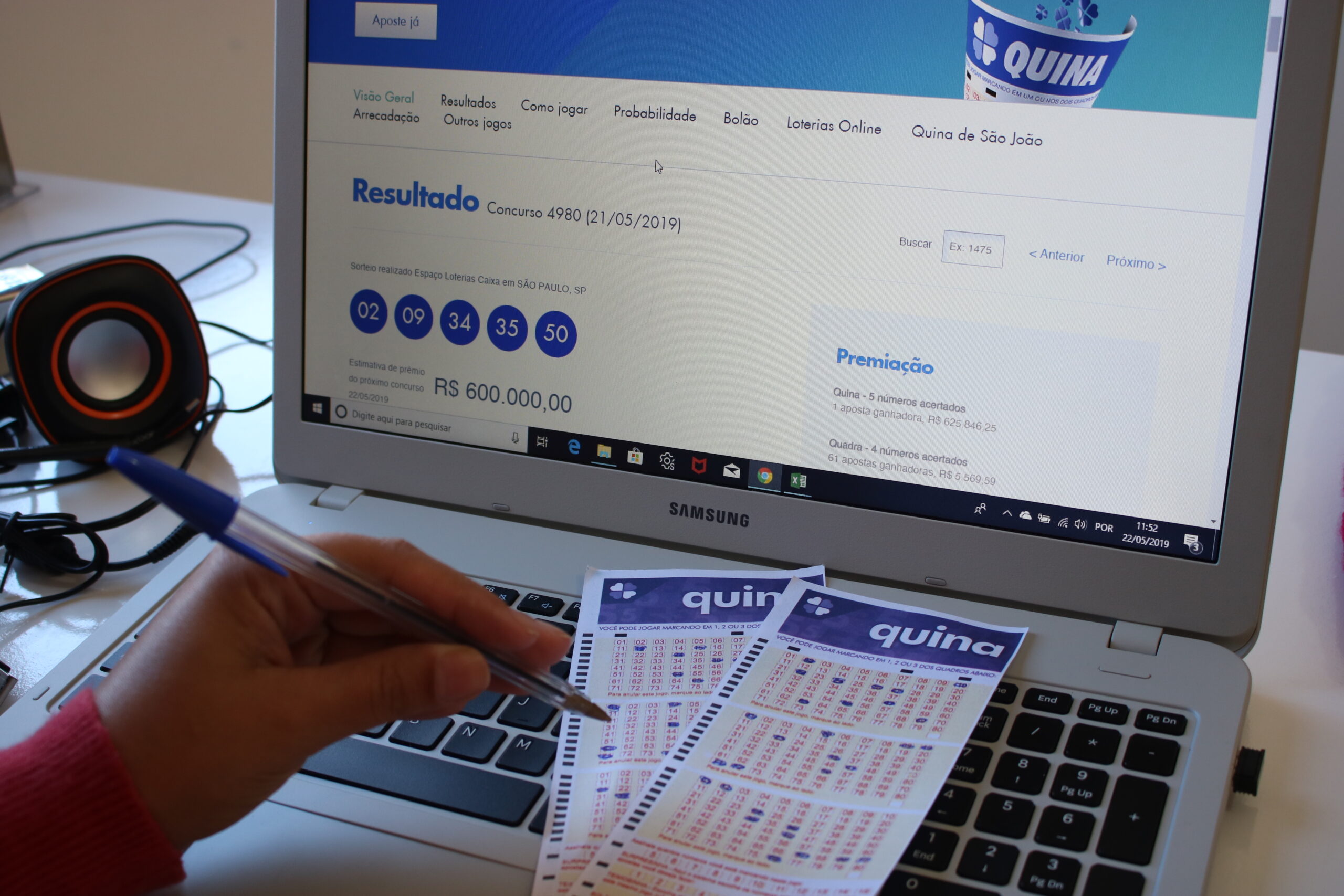 O que você faria com R$ 10 milhões? prêmio da Quina 5775 pode fazer novo milionário