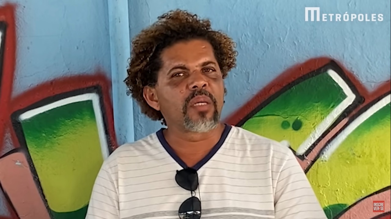 Sem-teto espancado por marido no DF surpreende com romantismo e se define como 'amante das mulheres'