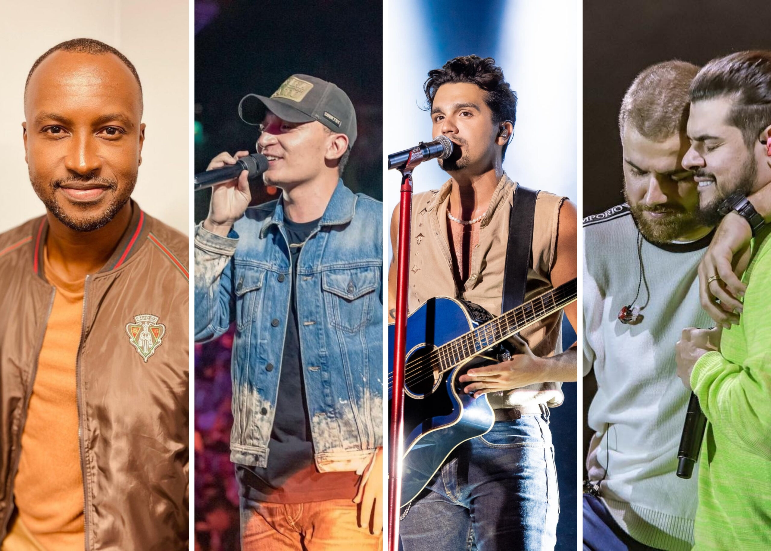 João Gomes, Luan Santana, Thiaguinho e Zé Neto e Cristiano farão show em Santa Barbára (MG) no mês de julho