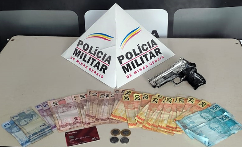 Homem é preso em flagrante após roubo de loja de tintas em Ouro Preto