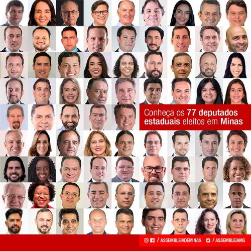 Eleições 2022: veja a lista de deputados estaduais eleitos em MG