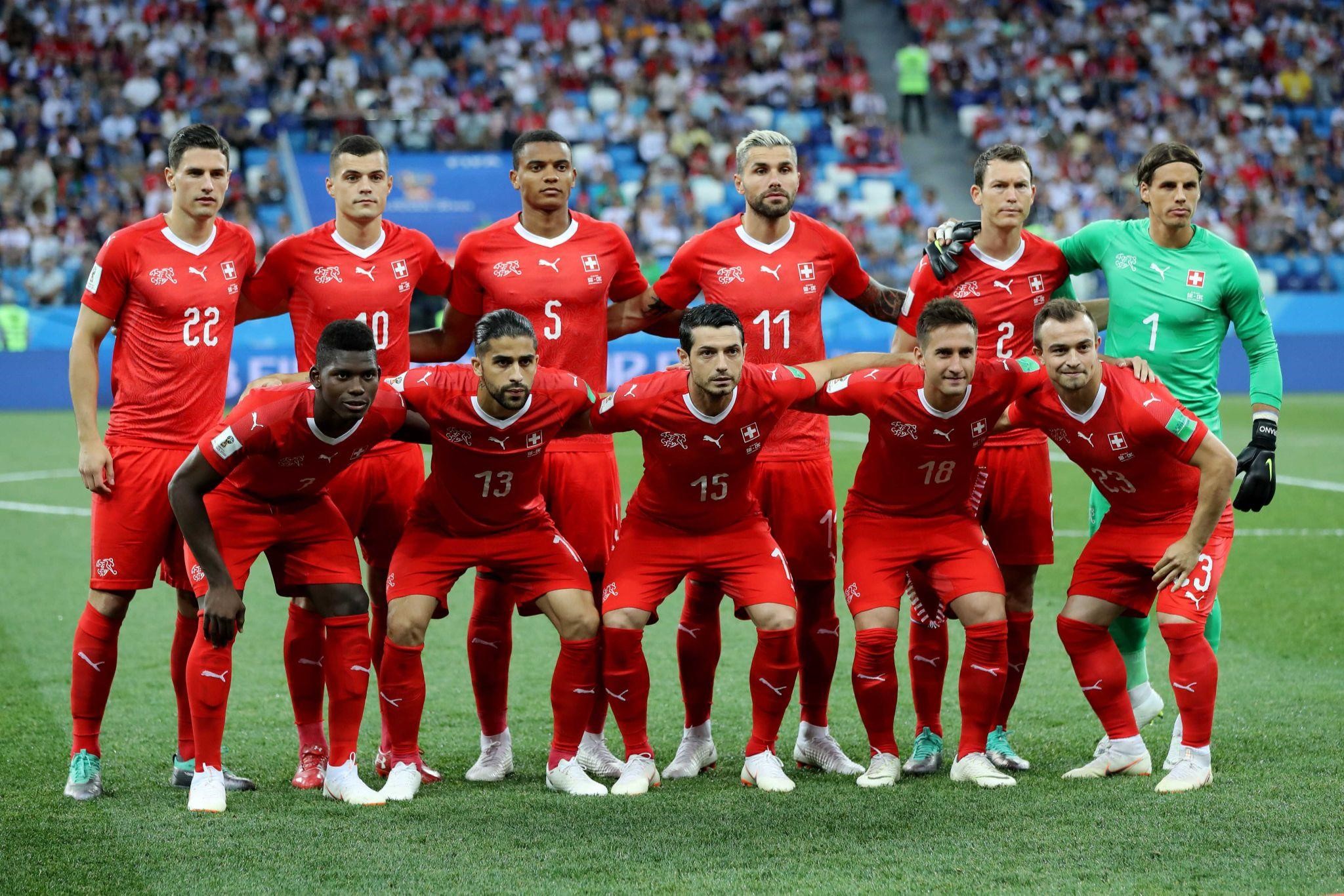 Suíça reencontra adversários de 2018 e tenta repetir a dose