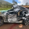 Duas pessoas morrem e cinco ficam feridas em acidente na BR-040, em Itabirito (MG)