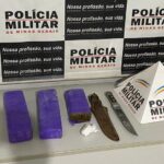 Polícia Militar prende em flagrante suspeito de tráfico na zona rural de Mariana (MG)