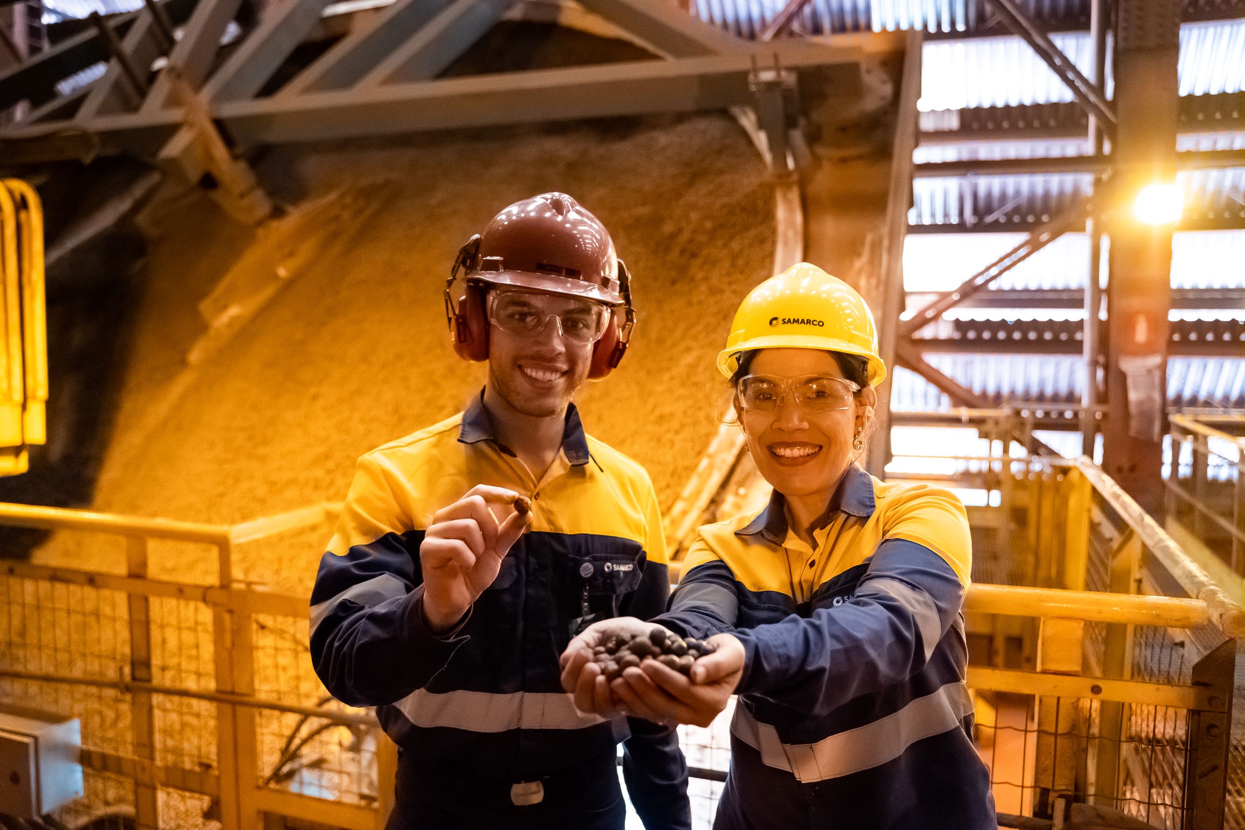 Samarco inova na produção de pelotas com uso de resíduos de lavra de mármore