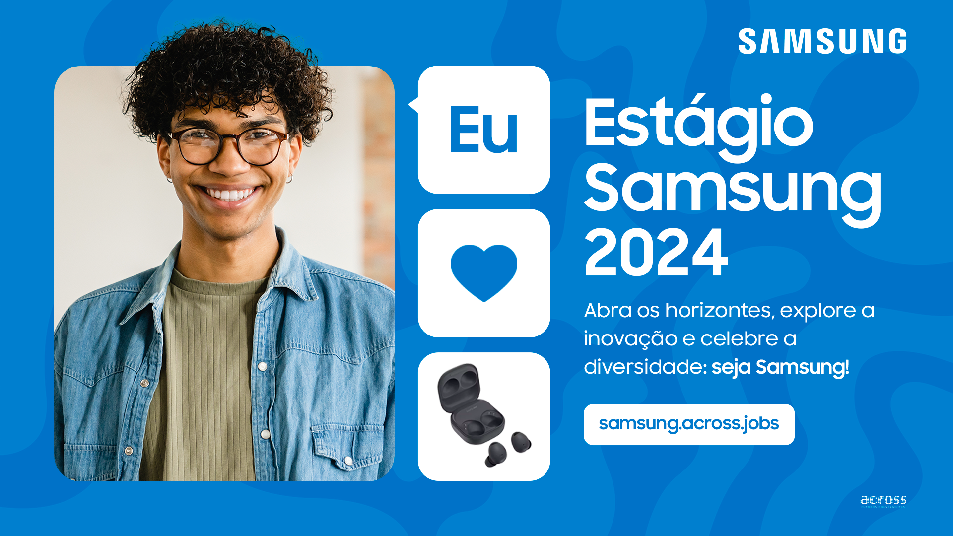 Samsung abre vagas para programa de estágio para atuação no modelo híbrido