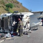 Grave acidente na BR-040 provoca interdição e deixa motorista ferido