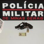 Polícia Militar apreende arma de fogo, por meio de informações de denúncia anônima, em Itabirito (MG)