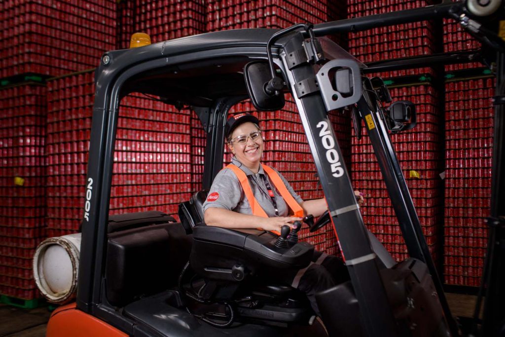 Coca-Cola FEMSA Brasil contrata operadores de empilhadeira para a fábrica em Itabirito (MG)