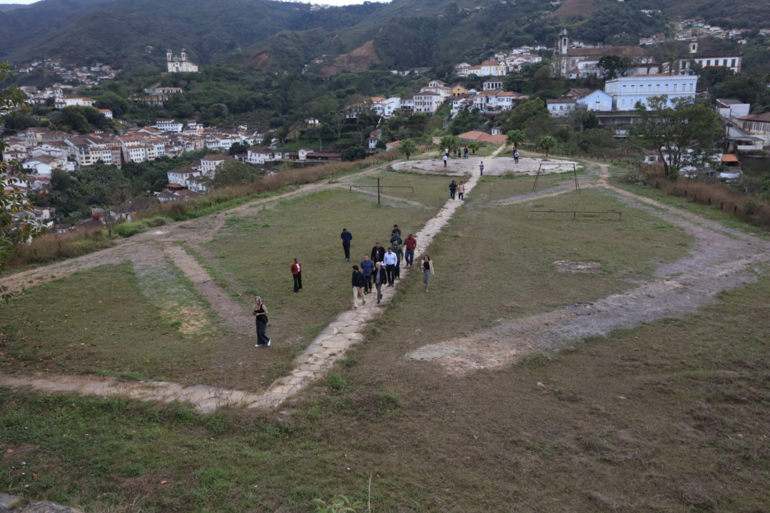 Concluída a segunda etapa das obras no Morro da Forca em Ouro Preto