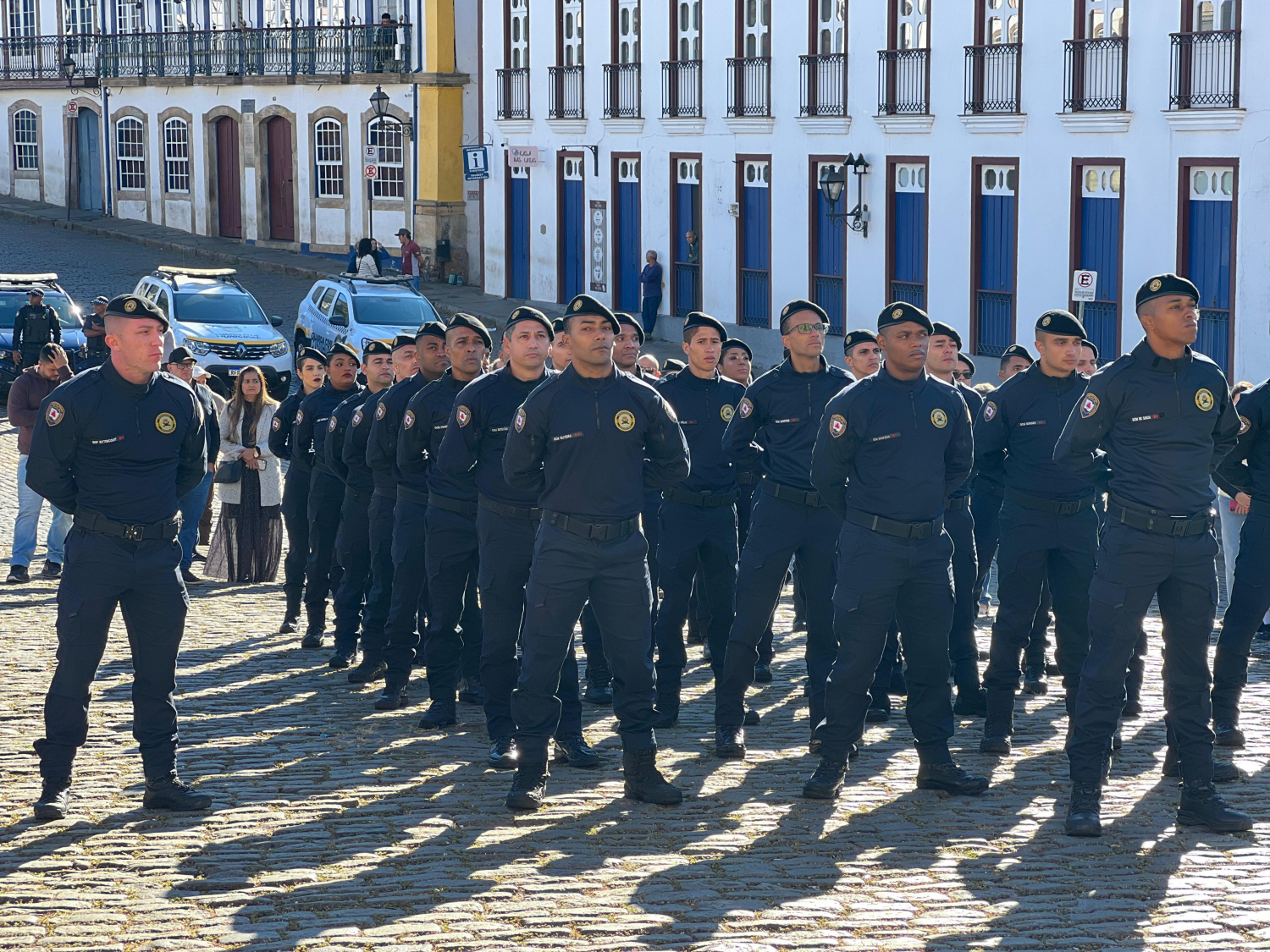 Novos guardas civis municipais de Ouro Preto são diplomados em solenidade