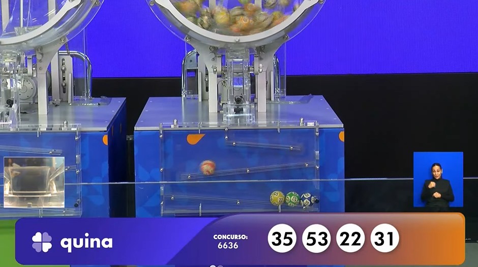Resultado da Quina 6636 de hoje (20/01/25); prêmio estimado é de R$ 16 milhões
