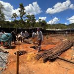 Obra da nova UBS do bairro Saramenha, em Ouro Preto, segue a todo vapor