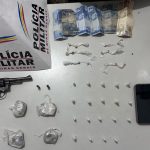 Polícia Militar prende suspeito de tráfico e porte ilegal de arma em evento de pré-carnaval em Itabirito