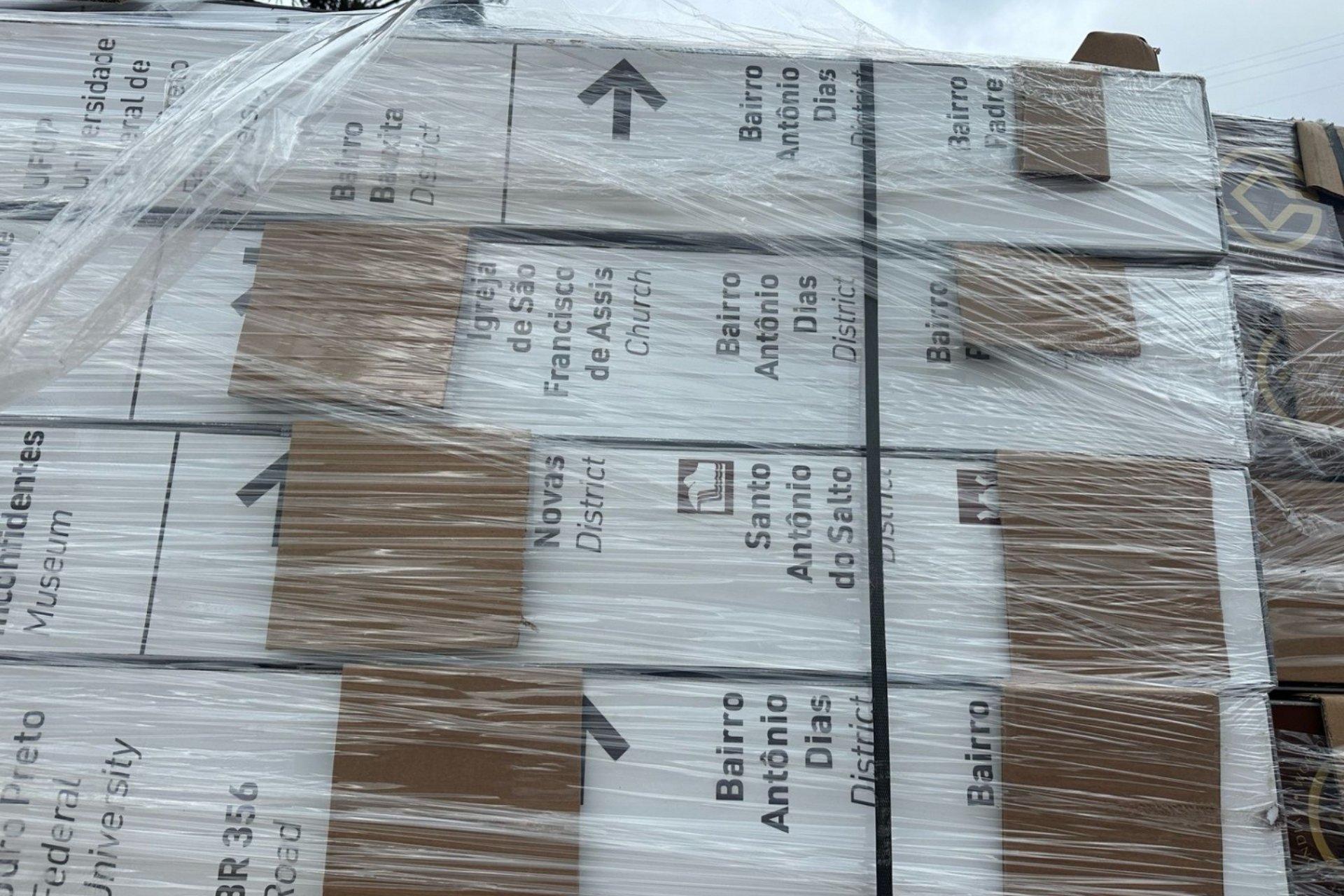 Ouro Preto recebe 149 placas de sinalização turística padronizada