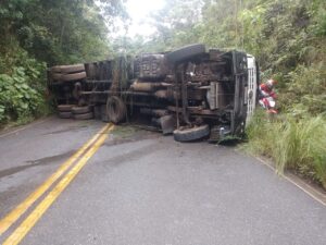 Liberação da MG-129 (Estrada Real) entre Ouro Preto e Ouro Branco está prevista somente para manhã de sexta-feira (11)