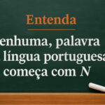 A frase “Nenhuma, palavra da língua portuguesa, começa com N” e a importância do aposto