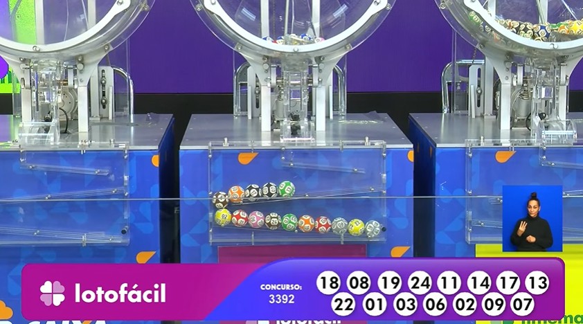 Lotofácil 3392 de hoje: resultado de quinta-feira (15/05/25)