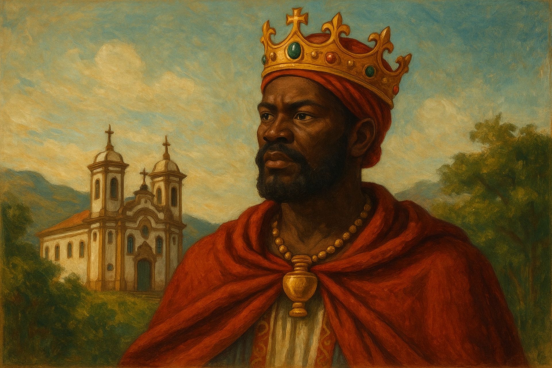 Chico Rei resiste como símbolo da luta negra e da ancestralidade africana em Minas Gerais