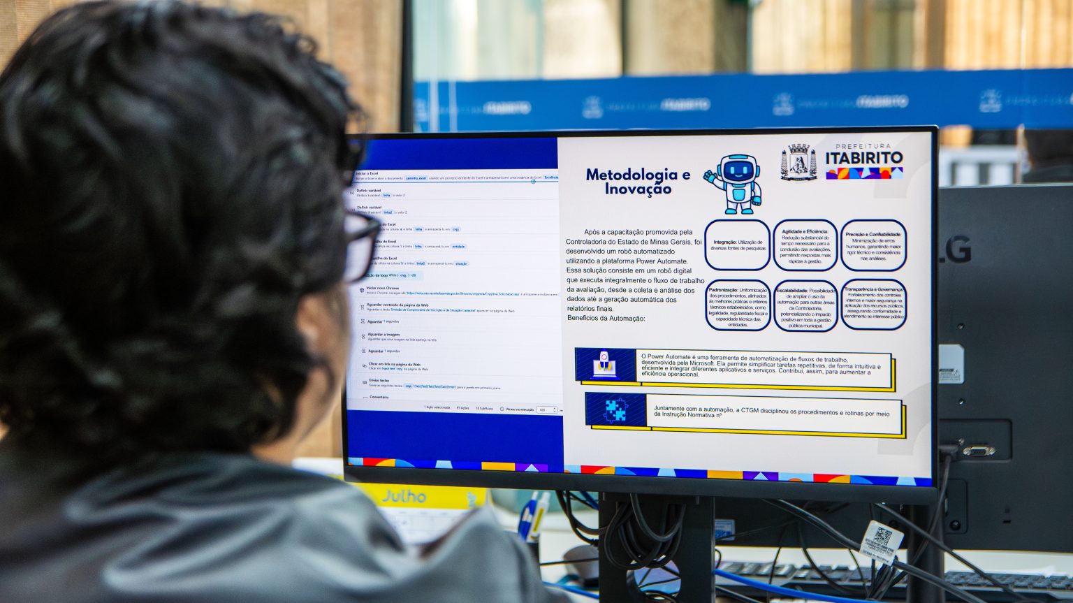 Prefeitura de Itabirito implementa robô Lumen para auditar parcerias com mais eficiência
