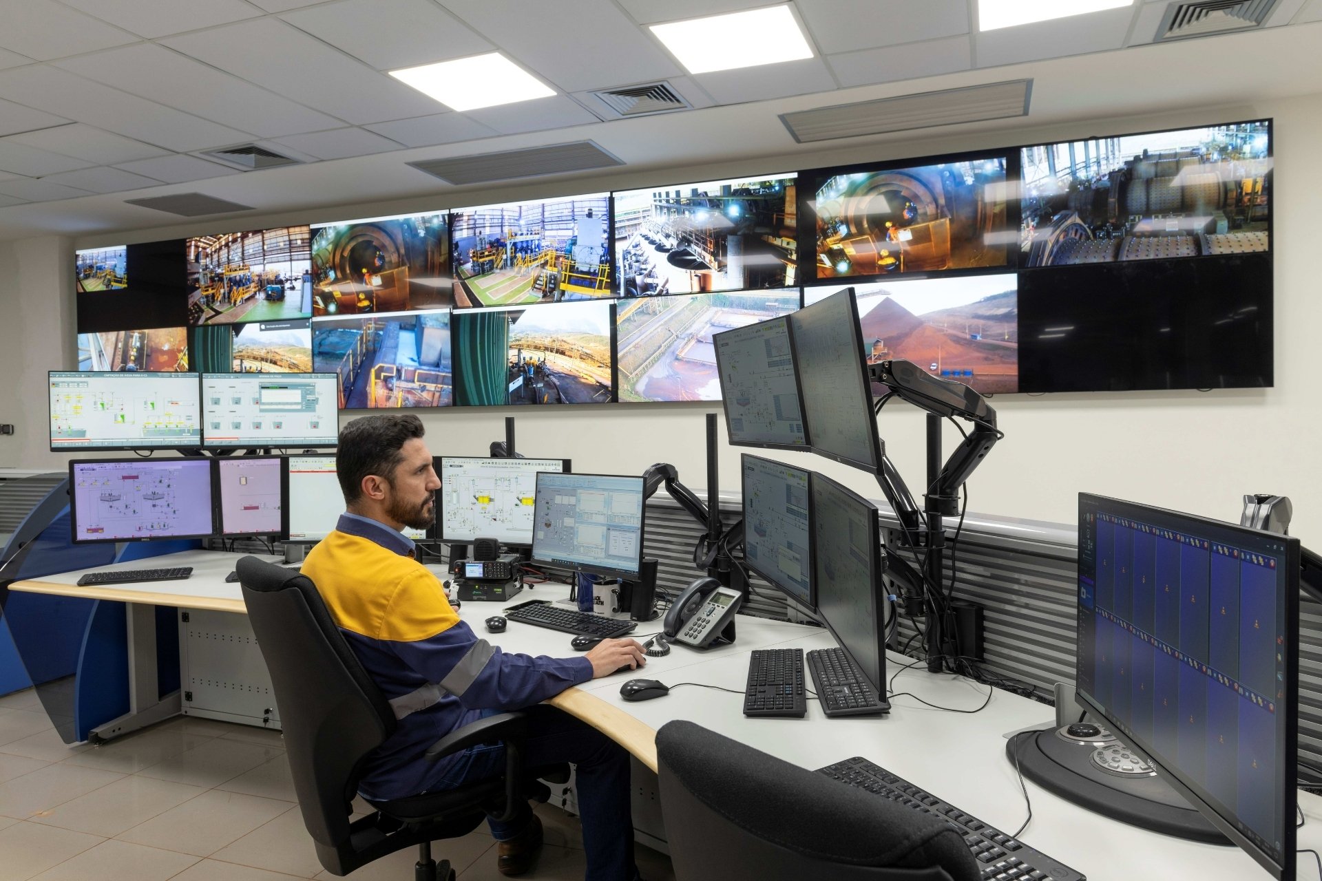 Tecnologia reduz perdas e antecipa falhas na cadeia produtiva da Samarco