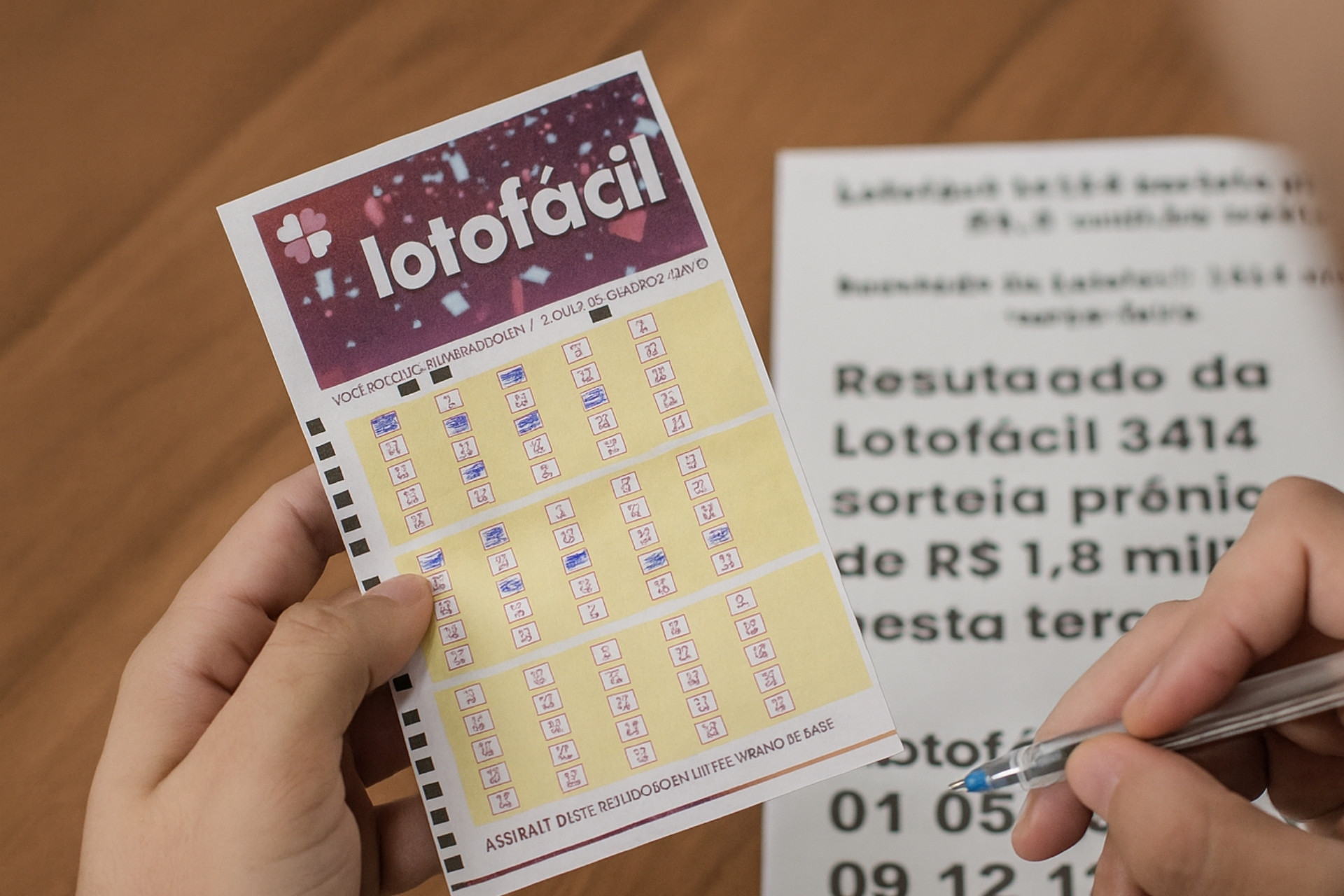 Lotofácil 3414 sorteia prêmio de R$ 1,8 milhão nesta terça-feira; veja o resultado