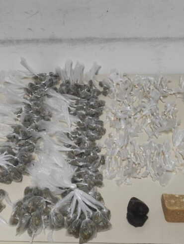 Polícia Militar apreende grande quantidade de drogas no bairro Cardoso, em Itabirito