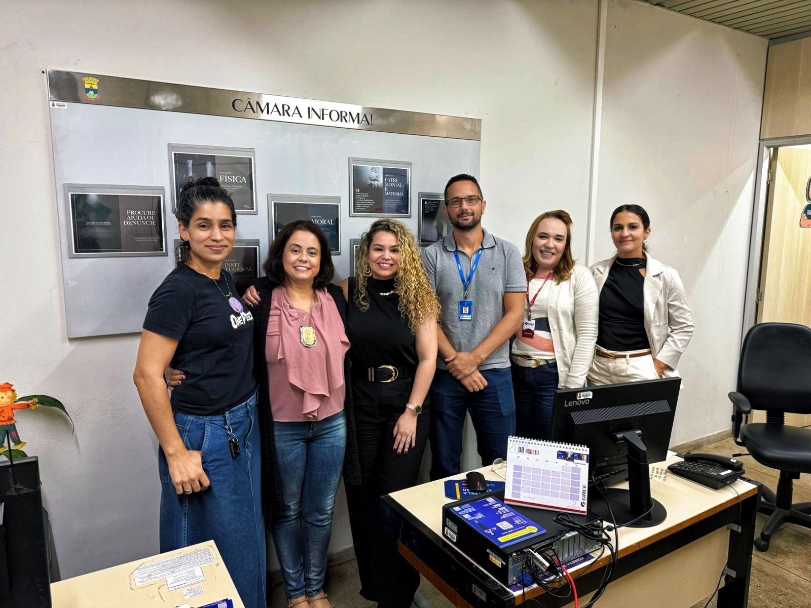 Procuradoria da Mulher de Mariana realiza visita técnica a centro de acolhimento em BH
