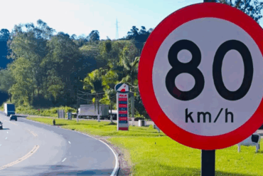 Quase 3 mil motoristas excedem velocidade em 24 horas durante testes com novos radares na BR-040