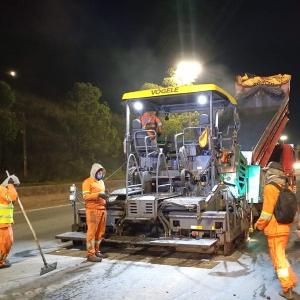 Obras na BR-040 afetam trechos entre BH e Juiz de Fora nesta semana