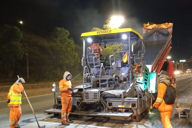 Obras na BR-040 afetam trechos entre BH e Juiz de Fora nesta semana