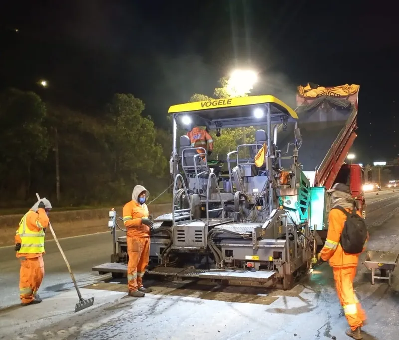 Obras na BR-040 afetam trechos entre BH e Juiz de Fora nesta semana