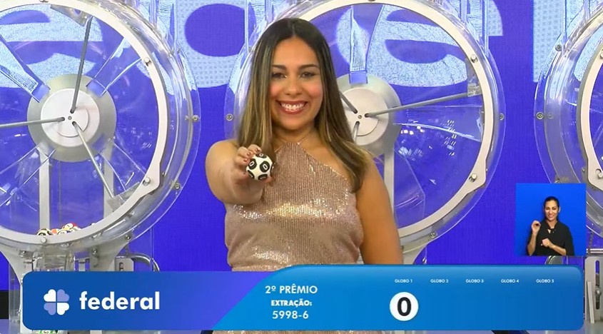 Resultado da Loteria Federal 5998 de hoje, sábado (06/09/25)