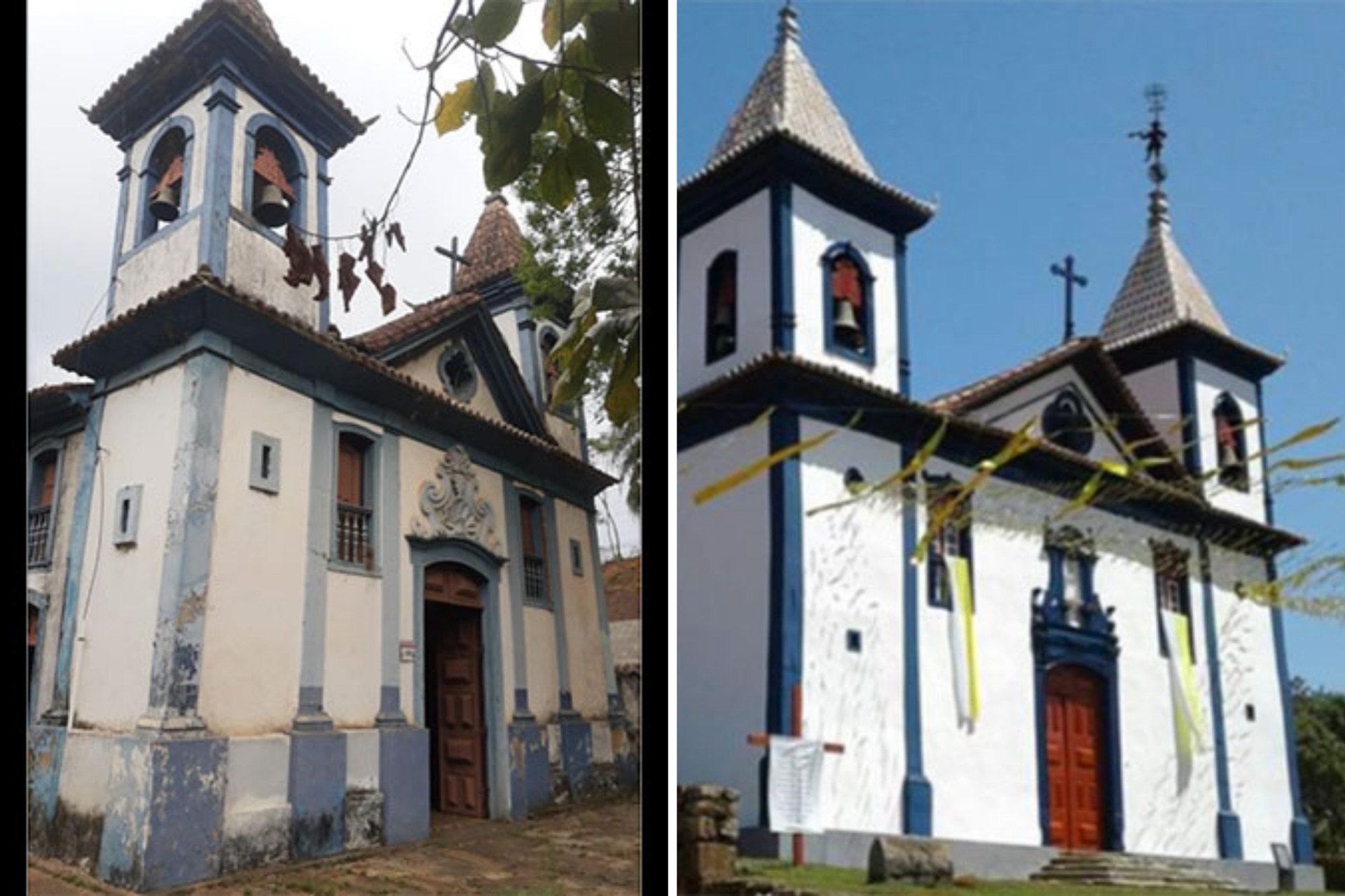 Igrejas de Santa Rita Durão terão restauro custeado pela Samarco
