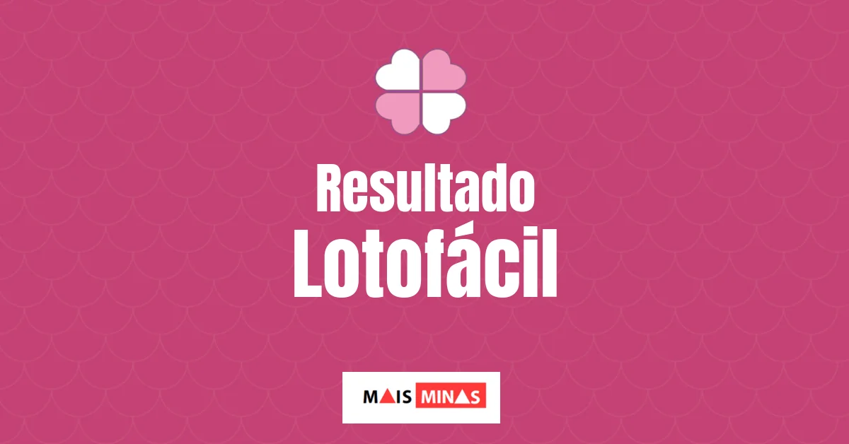 Resultado Lotofácil 3496 de hoje, quinta-feira (25/09/25); prêmio de R$ 1,8 milhão
