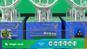 95 MILHÕES HOJE: Resultado da Mega-Sena 2932 de sábado (25/10/25)