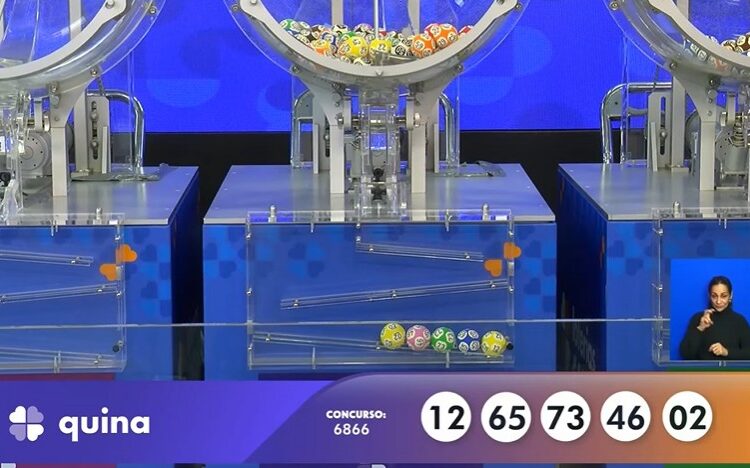 Números da Quina 6866 de hoje