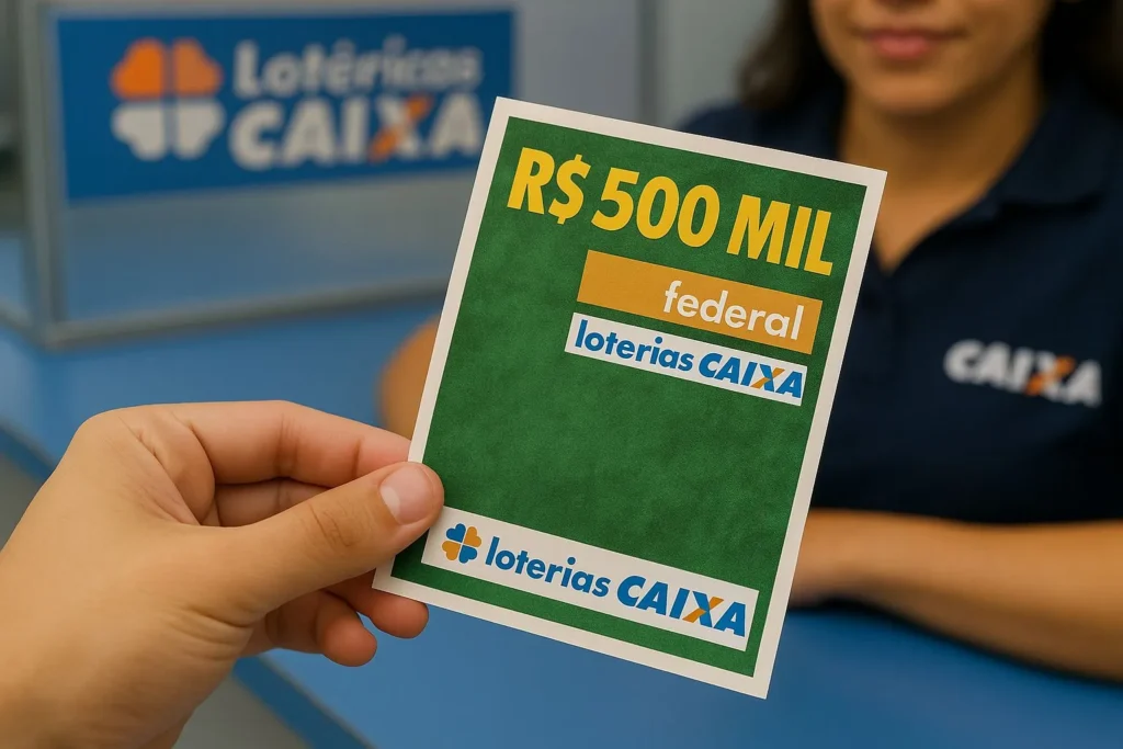Loteria Federal 6008 tem sorteio neste sábado