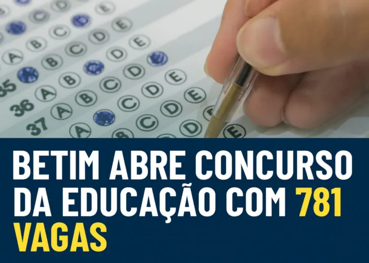 Cidade em MG abre concurso público com 781 vagas e salários de até R$ 5,9 mil; oportunidades são para professores e técnicos