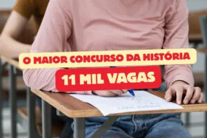 Maior concurso da história vai abrir 11 mil vagas em 20 órgãos estaduais