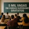 De administração à medicina: universidade pública abre seleção para mais de 5 mil vagas em cursos de graduação