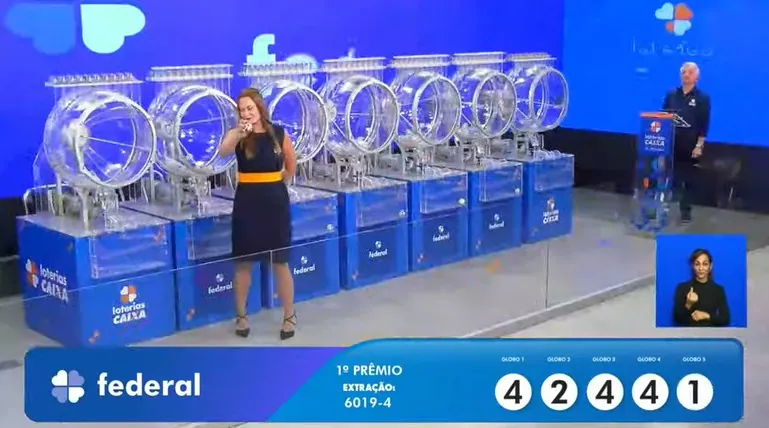 Números do sorteio da Federal 6019