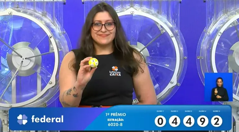Resultado da Loteria Federal 6020 de hoje, sábado (22/11/25)