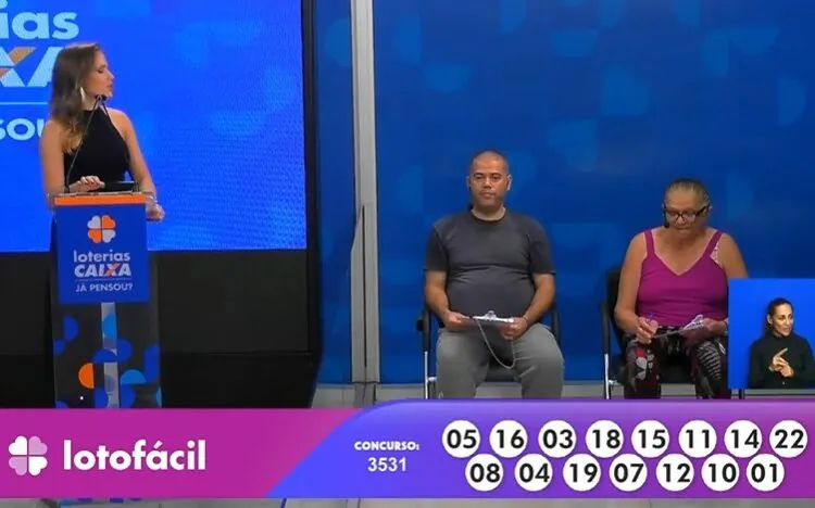 Números da Lotofácil 3531